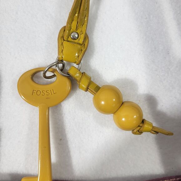 Fossil Multicolor Tree Nature Print Coated Canvas Tote Shoulder Bag - Picture 10 of 12